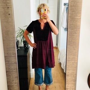 Maeve (Anthropologie) shirt/dress - size medium